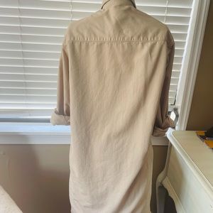 Frank & Eileen Tan color dress .